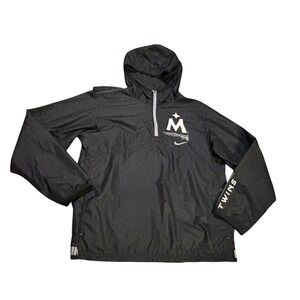 Nike Storm Fit Jacket Minnesota Twins Black Mens Small MLB‎ Outdoor Casual